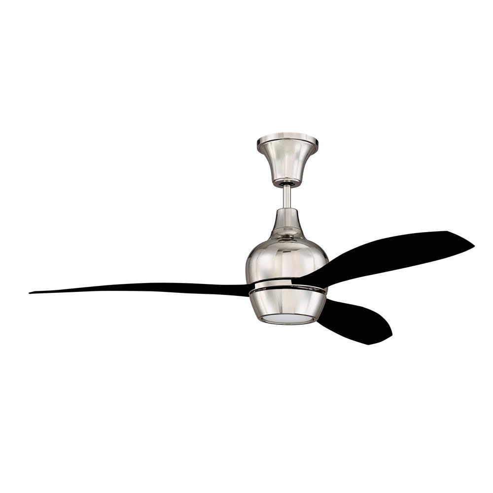 Craftmade BRD52PLN3 Bordeaux 52" Ceiling Fan with Blades and Light Kit