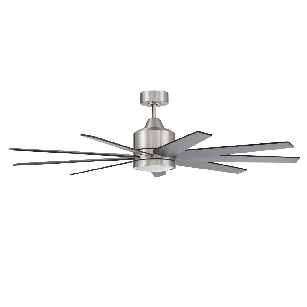 Craftmade CHP60BNK9 60" Champion Ceiling Fan in Brushed Polished Nickel
