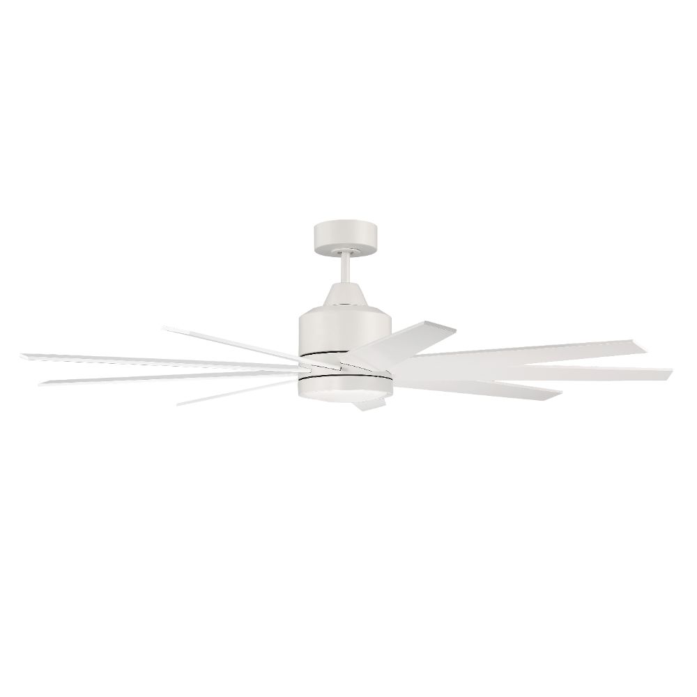 Craftmade CHP60MWW9 60" Champion Ceiling Fan in Matte White