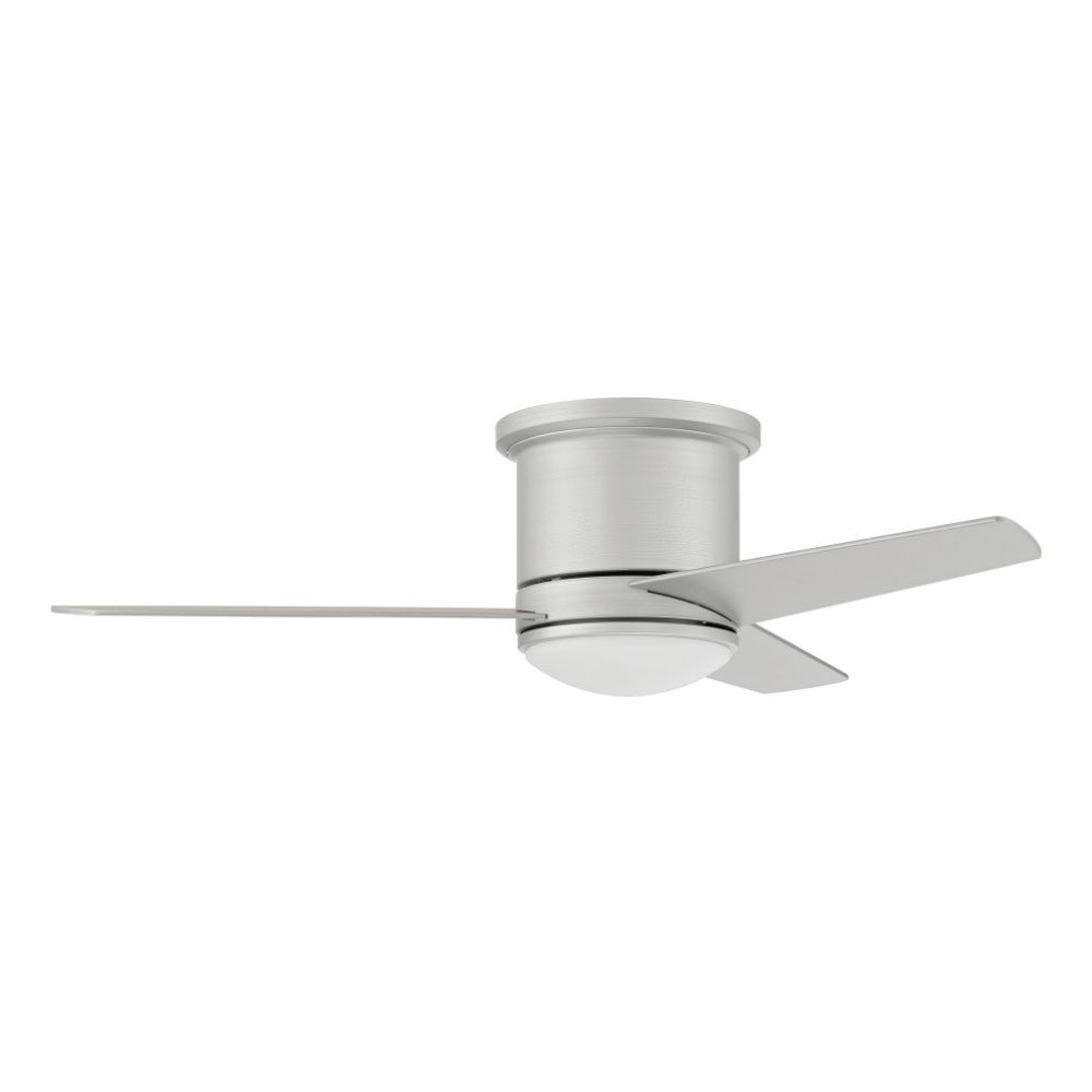 Craftmade CLE44PN3 44" Cole II, Painted Nickel Finish, Brushed Nickel/Driftwood Blades, Light kit Included (Optional)