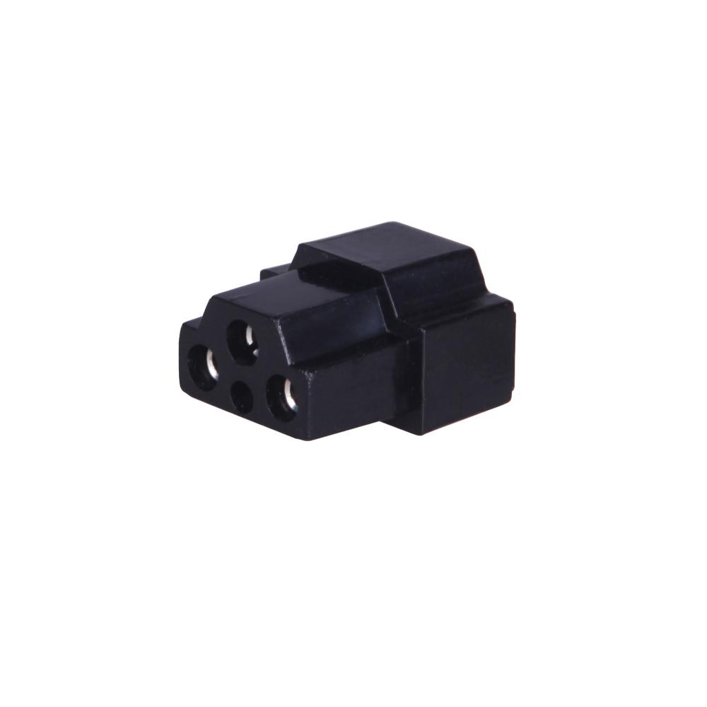 Craftmade CUC10-ETE-BLK Under Cabinet Light End-To-End Connector in Black