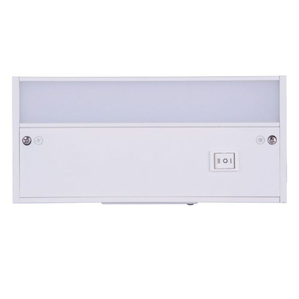 Craftmade CUC1008-W-LED 8" Under Cabinet Light Bar, White