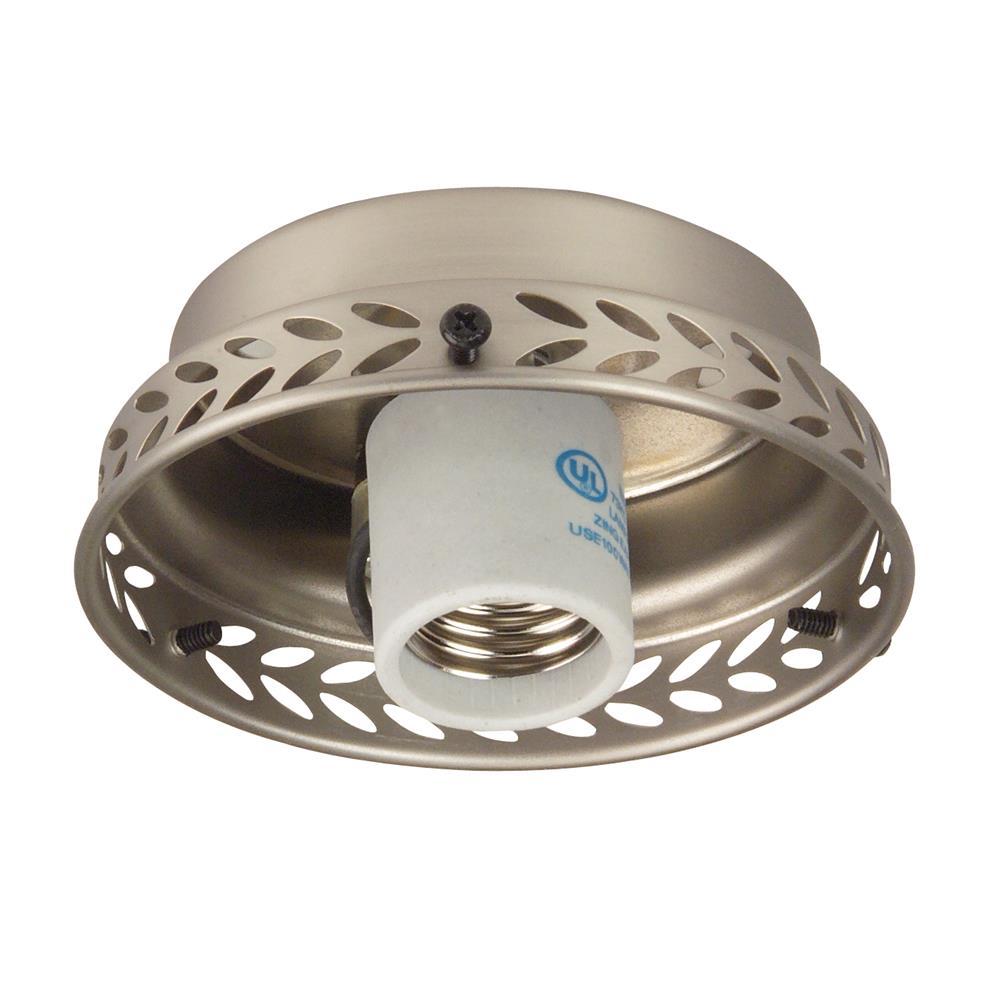 Craftmade F104-BN-LED 1 Light Universal Fan Light Kit in Brushed Satin Nickel