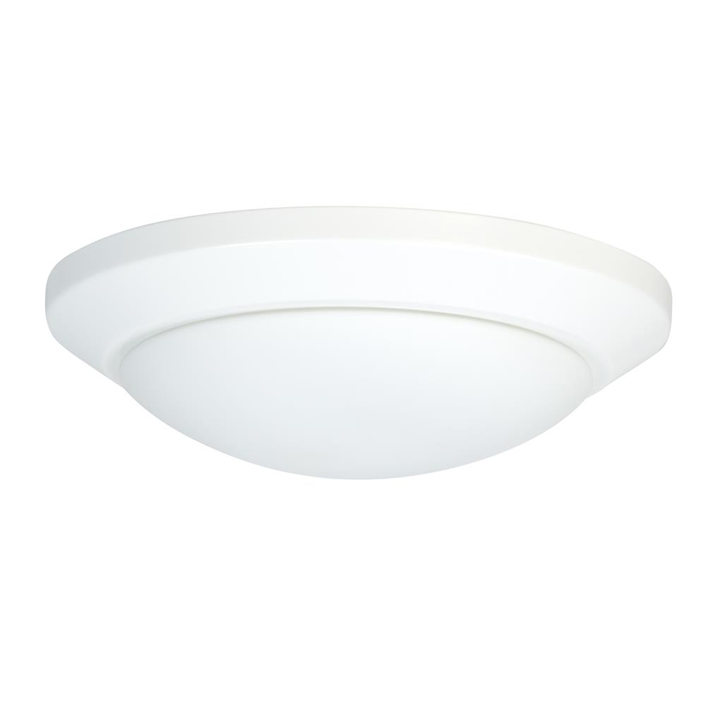 Craftmade LKH2020-W-LED Elegance Bowl Light Kit in White with Cased Frost White Opal Glass