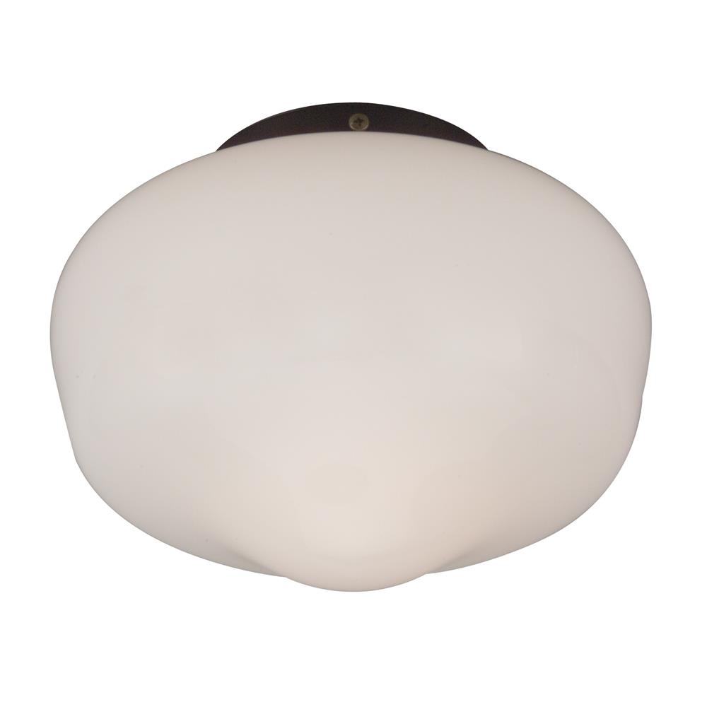 Craftmade OLK3-GV-LED Outdoor Bowl Light Kit in 0 with Cased White Glass