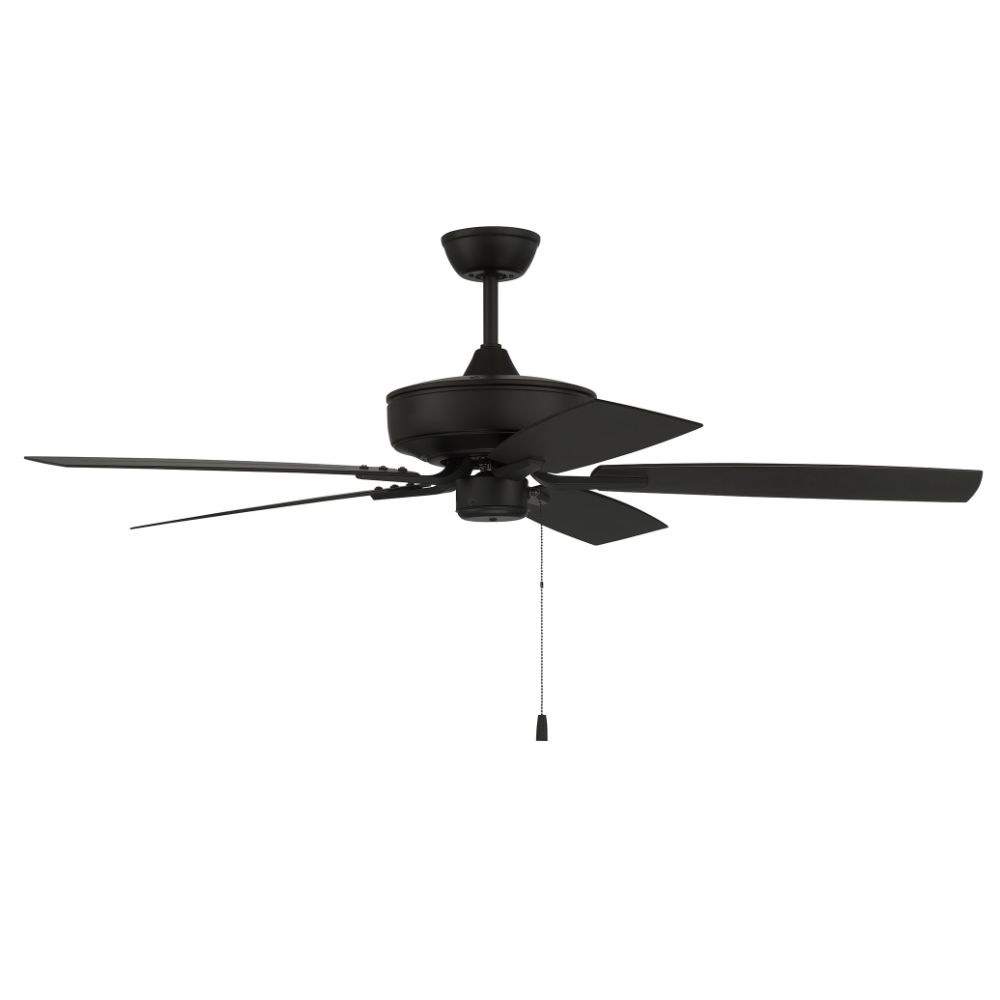 Craftmade OP52FB5 52" Outdoor Pro Plus Fan with Blades in Flat Black