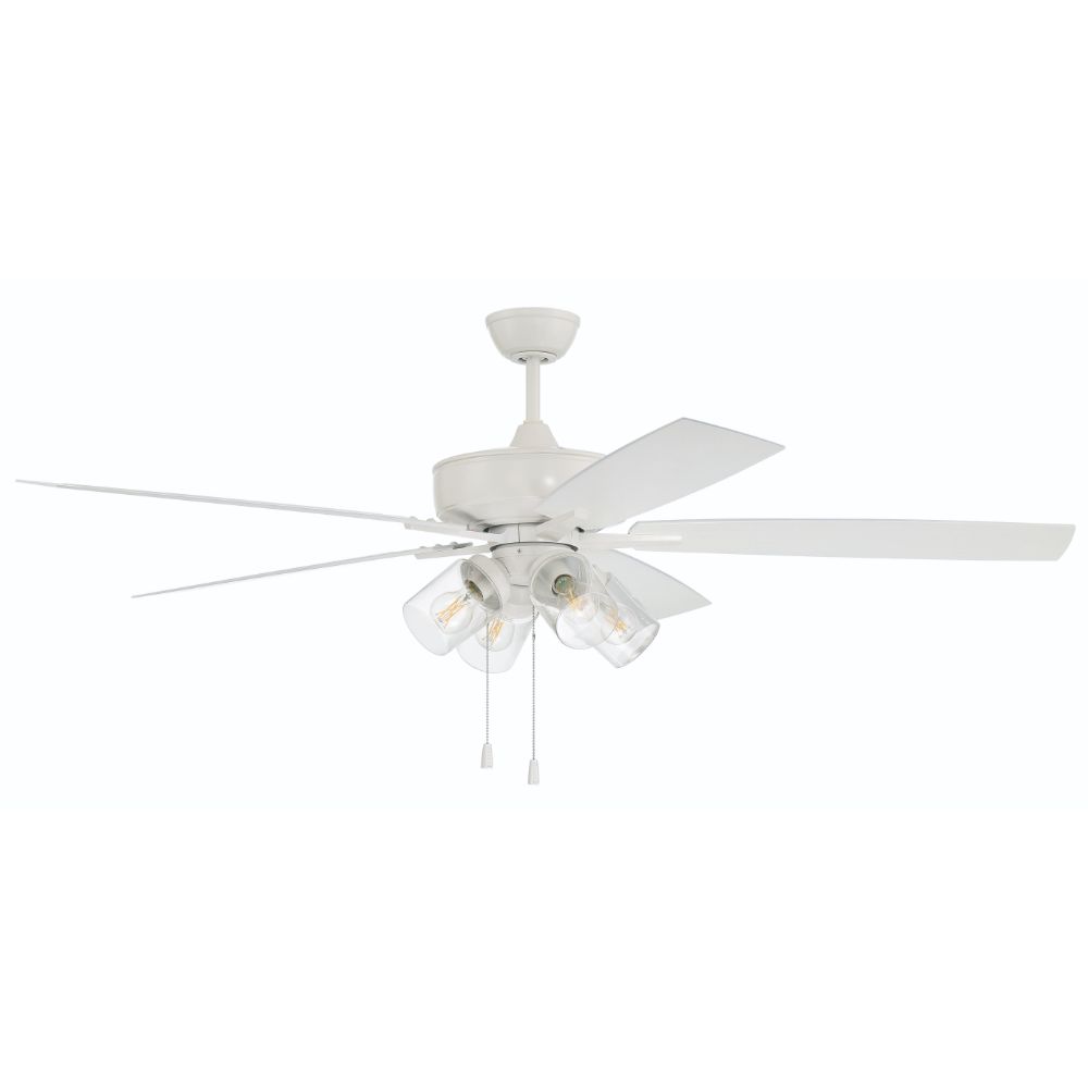 Craftmade OS104W5 Outdoor Super Pro Fan in White