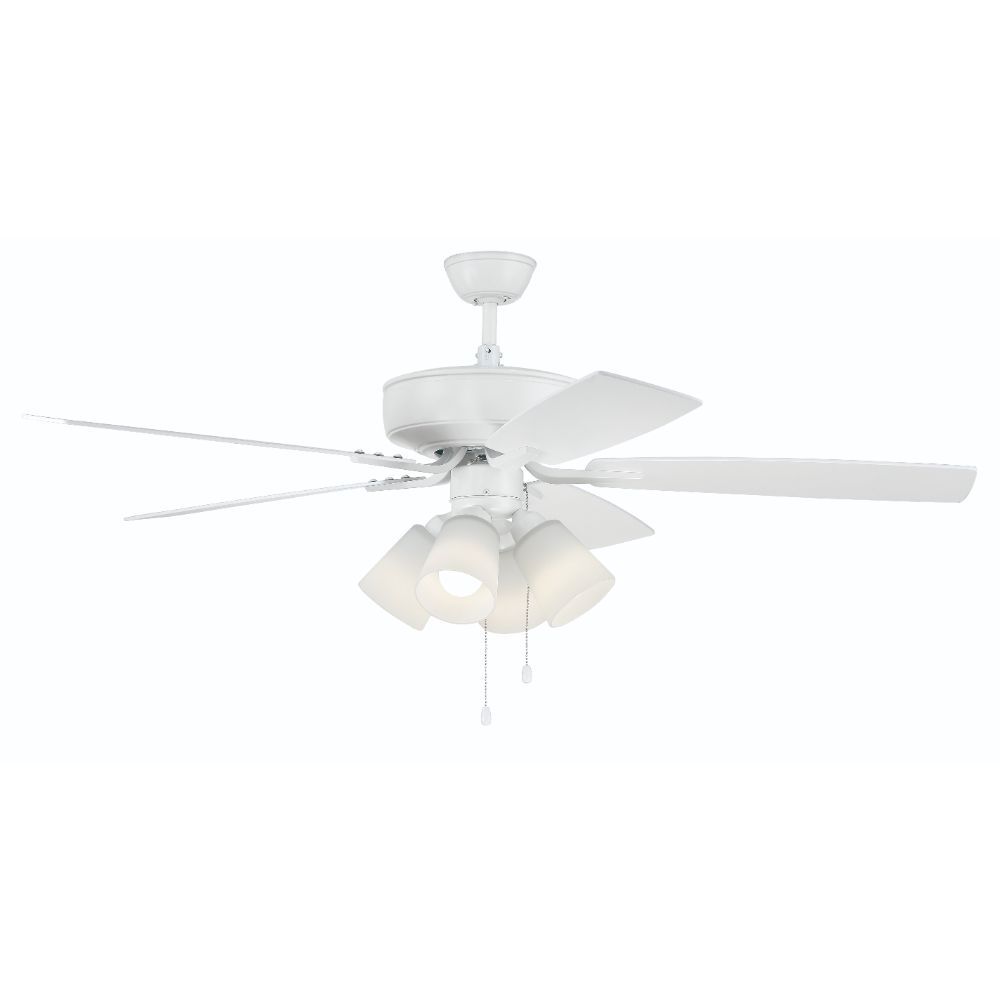 Craftmade CPT52BNK5 52" Captivate Ceiling Fan in Brushed Polished Nickel