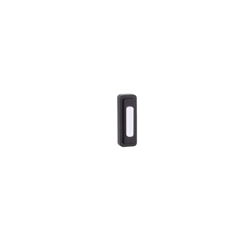 Craftmade PB5002-FB Surface Mount Lighted Push Button, Tiered in Flat Black