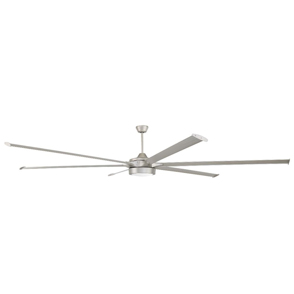 Craftmade PRT120PN6 Prost 120" Ceiling Fan painted Nickel Finish