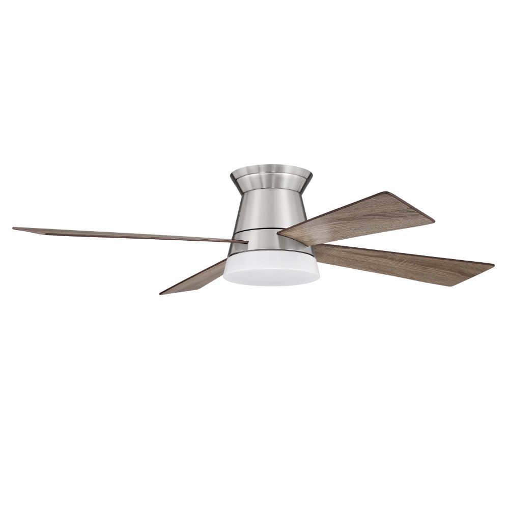 Craftmade REV52BNK4 52" Revello Ceiling Fan in Brushed Polished Nickel