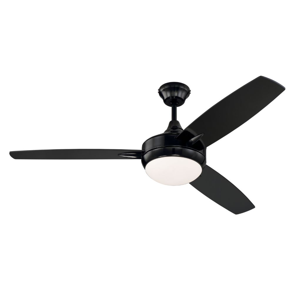 Craftmade TG52GBK3 52" Ceiling Fan with Blades and Light Kit