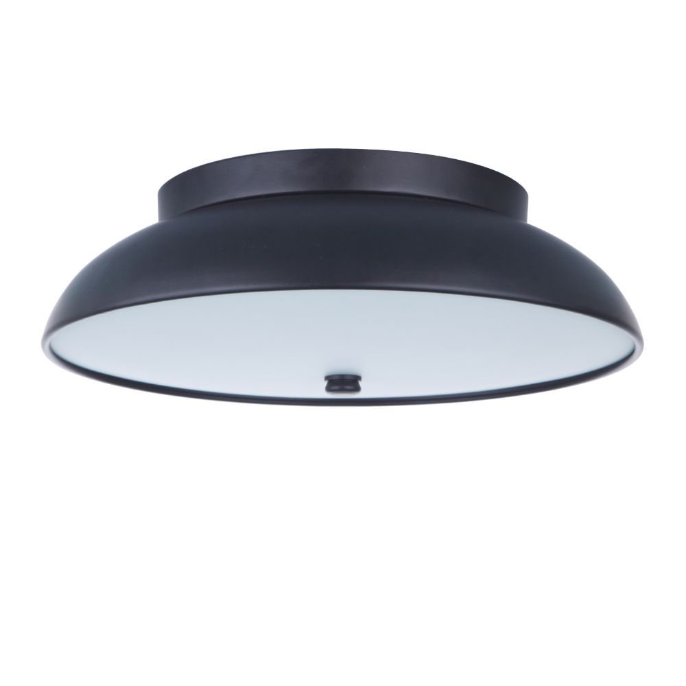 Craftmade X6813-FB-LED Soul 12.5" LED Flushmount in Flat Black
