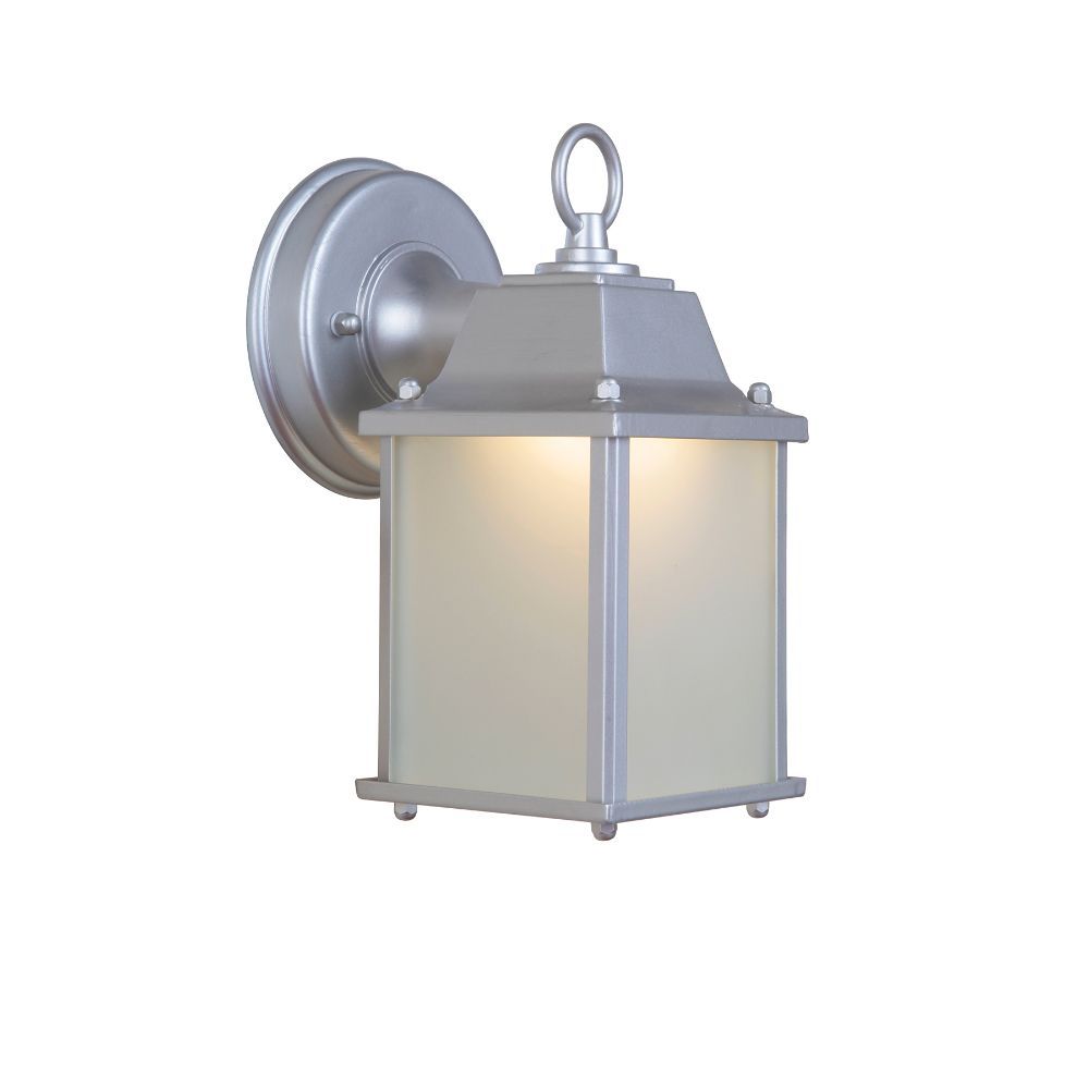Craftmade Z192-CM-LED Coach Lights LED Outdoor Lantern, Chromite in Chromite