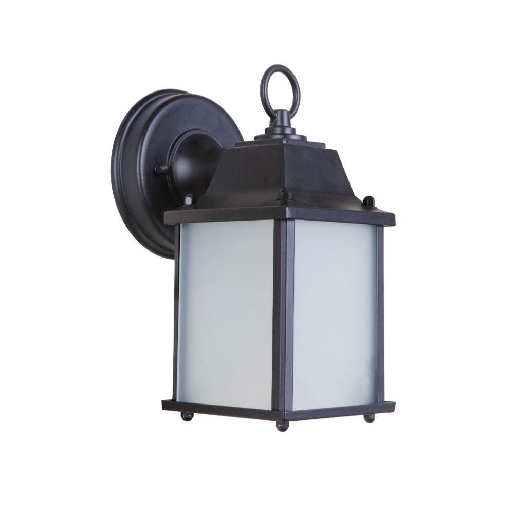 Craftmade Z192-OBO-LED Coach Lights LED Outdoor Lantern, Oiled Bronze in Oiled Bronze