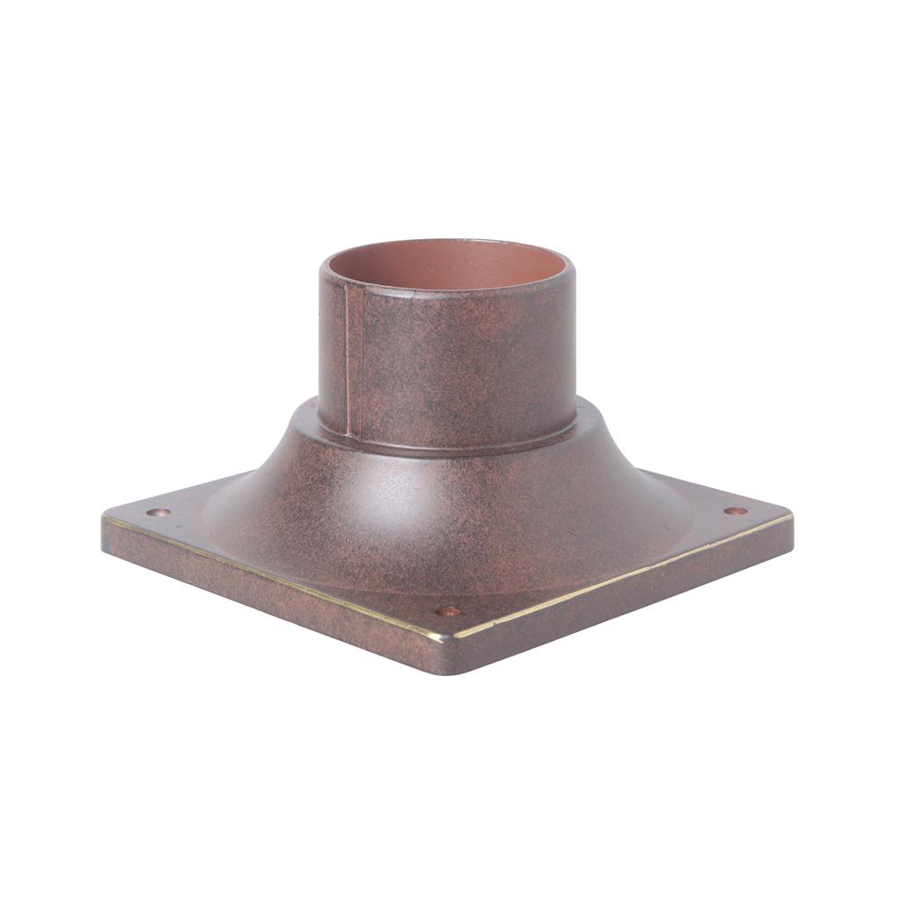 Craftmade Z202-AG Post Head Adapter in Aged Bronze Textured