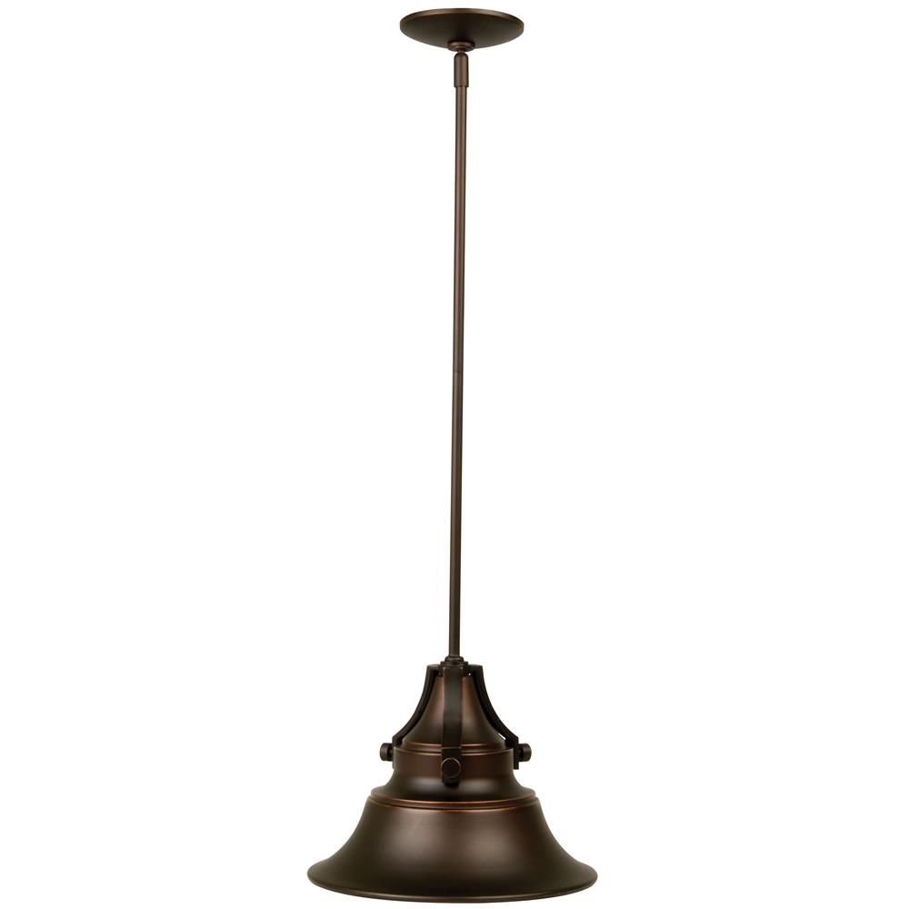 Craftmade Z4401-OBG Union Small Pendant in Oiled Bronze Gilded
