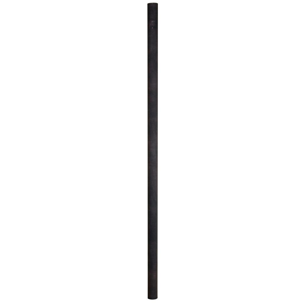 Craftmade Z8790-RT Direct Burial 84" Smooth Post in Rust