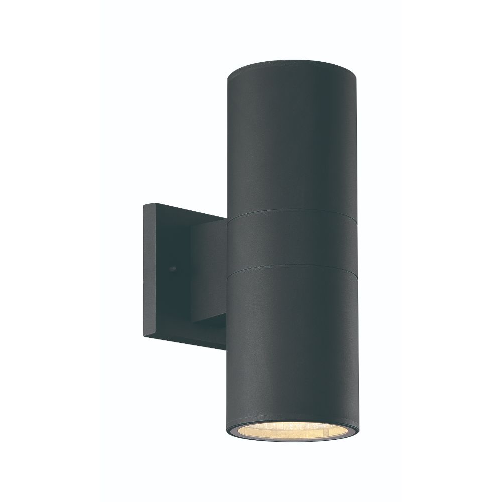 Craftmade ZA2120-TB-LED Pillar 1 Light Outdoor Wall Lantern in Textured Matte Black