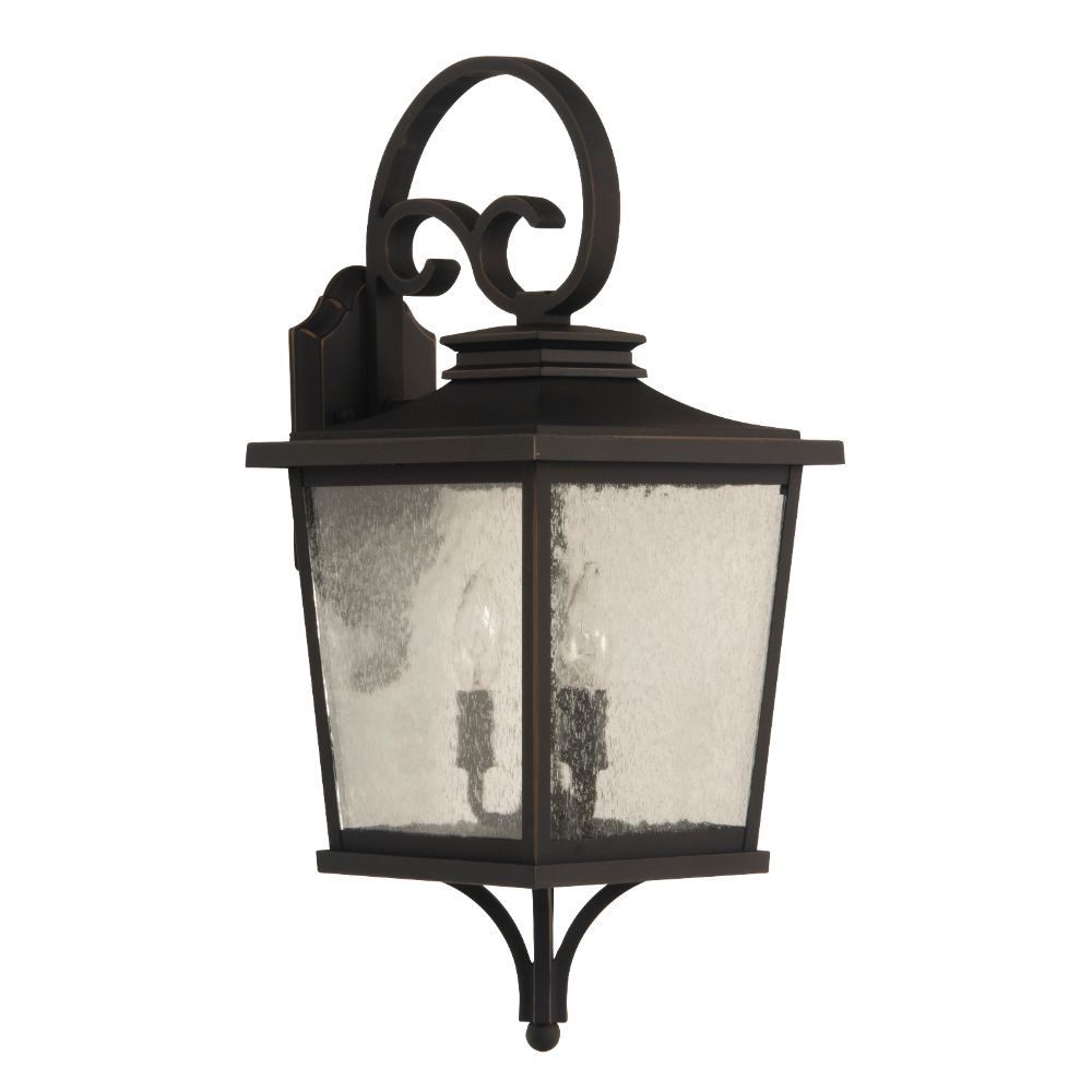 Craftmade ZA2914-DBG Tillman Medium 3 Light Outdoor Lantern in Dark Bronze Gilded