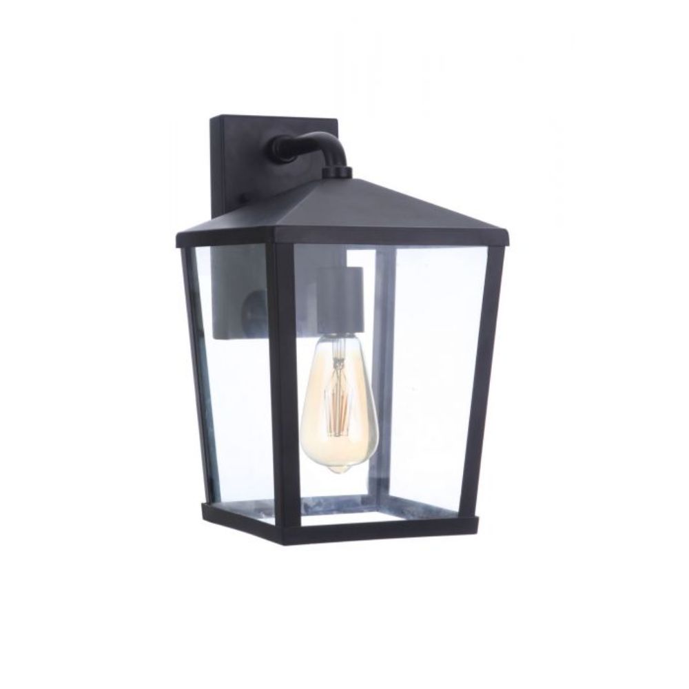 Craftmade ZA4614-MN Olsen Outdoor Lantern 1  Light  Midnight