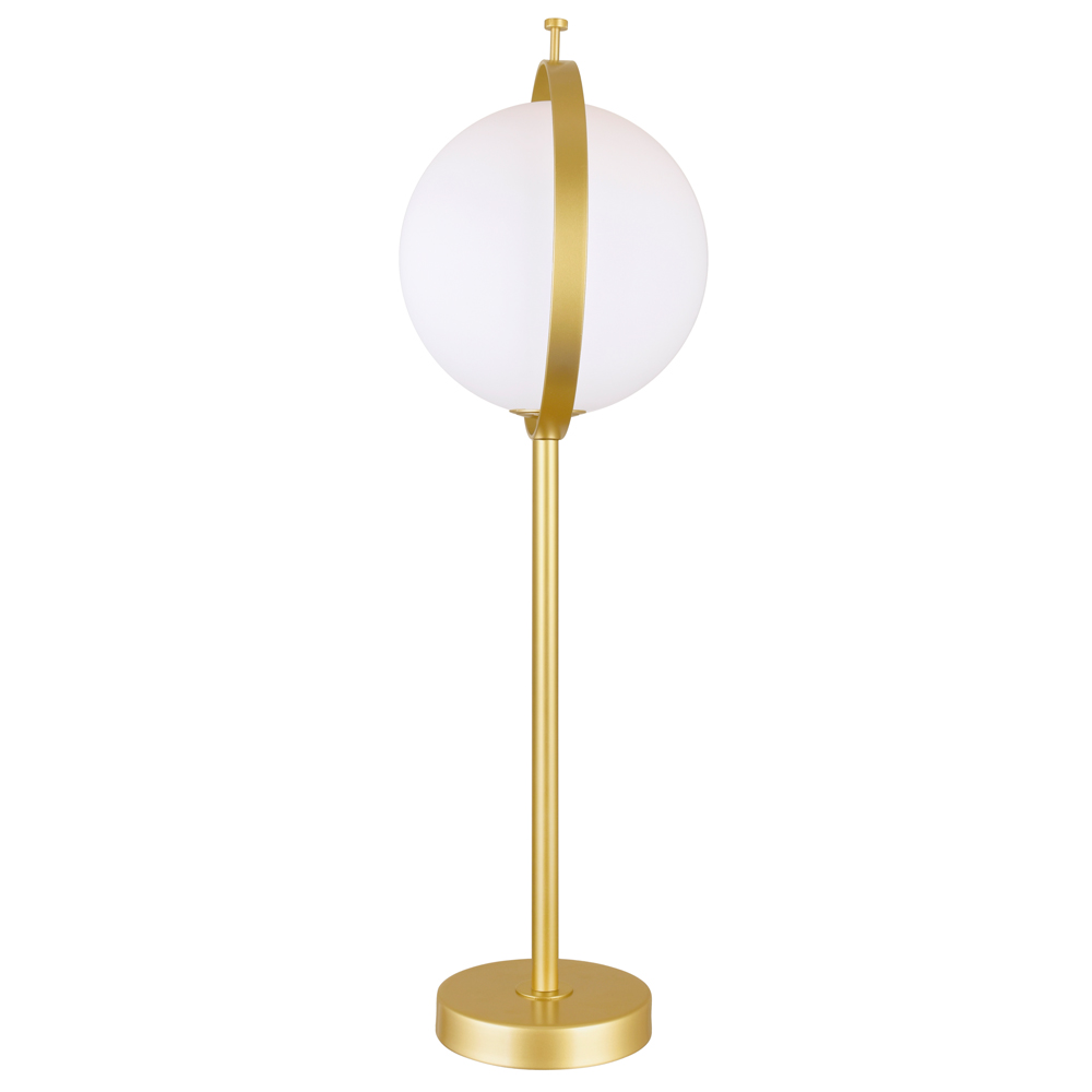 CWI Lighting 1153T10-1-169-A Da Vinci 1 Light Table Lamp with Brass Finish