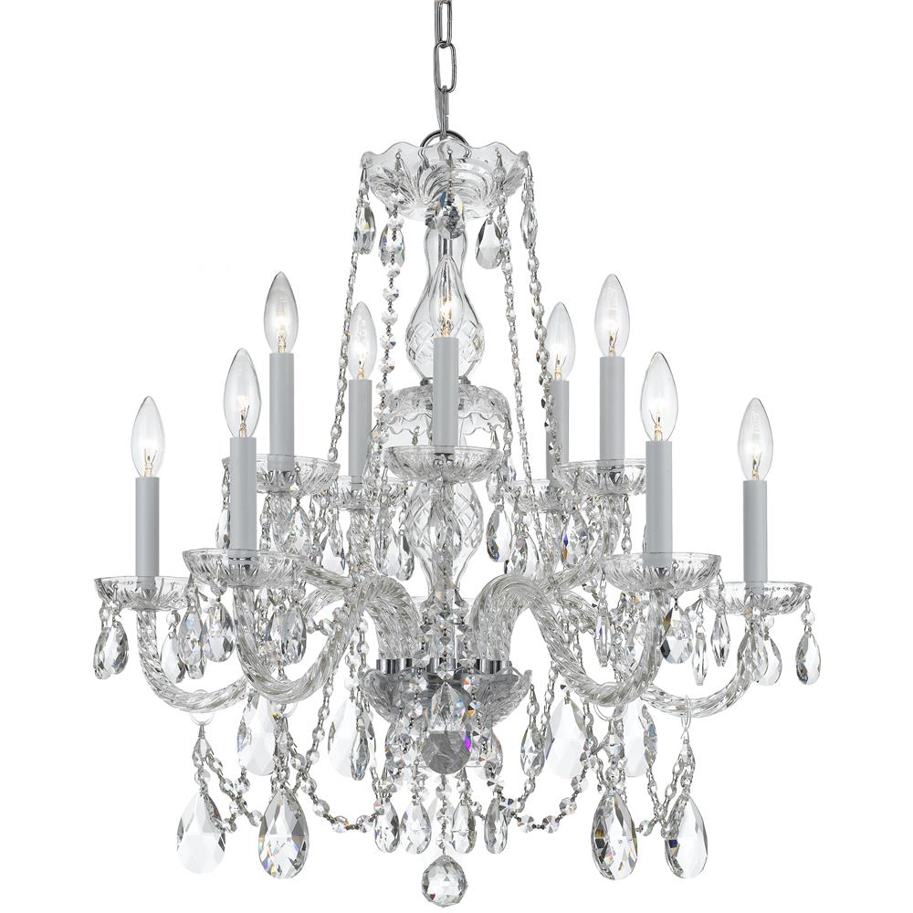 1135-CH-CL-MWP - Crystorama Lighting 1135-CH-CL-MWP Traditional Crystal ...