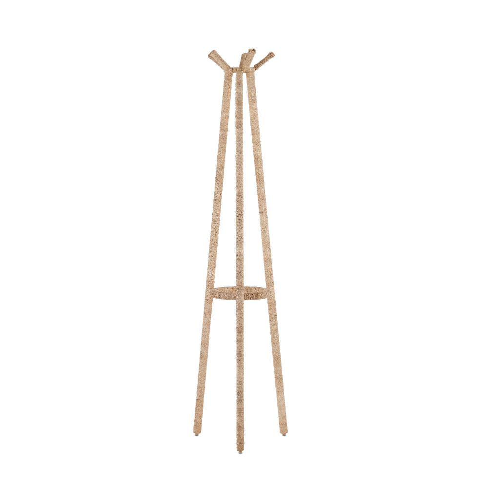 Currey & Company 1000-0129 Rolo Coat Rack in Natural
