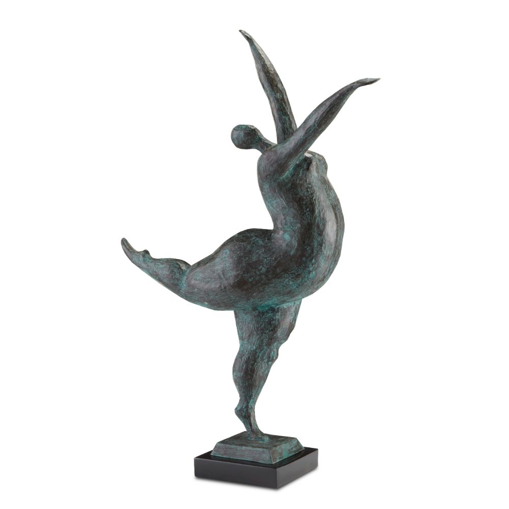 Currey & Company 1200-0432 Butterfly Ballerina Bronze