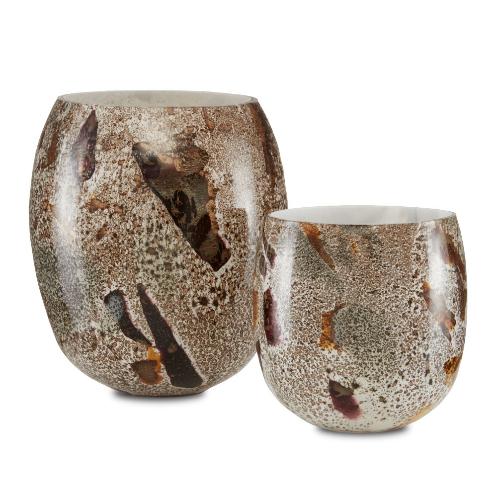 Currey & Company 1200-0527 Bora Speckle Vase Set of 2