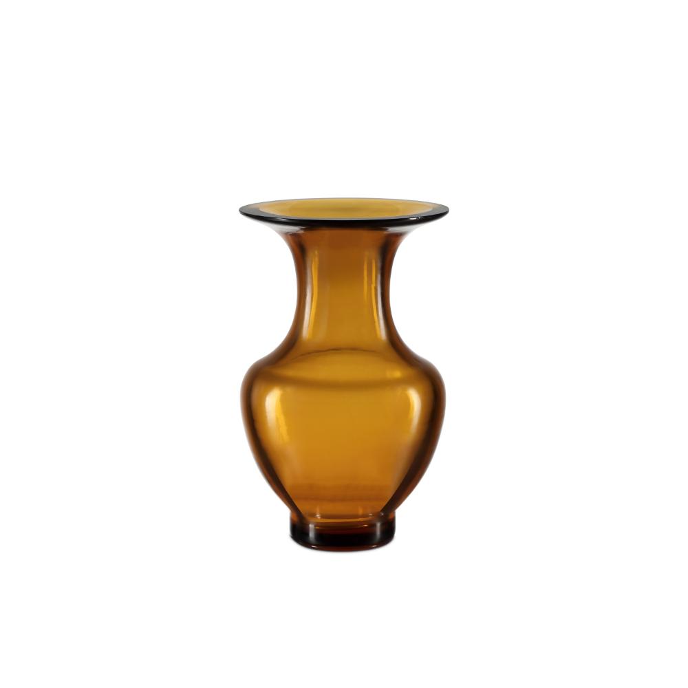 Currey and Company 1200-0676 Amber & Gold Peking Vase