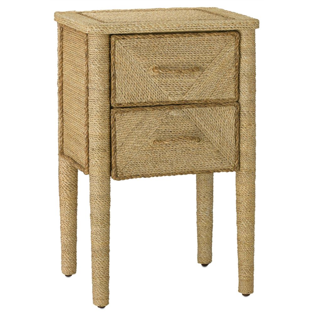 Currey & Company 3000-0083 Kaipo Nightstand in Natural