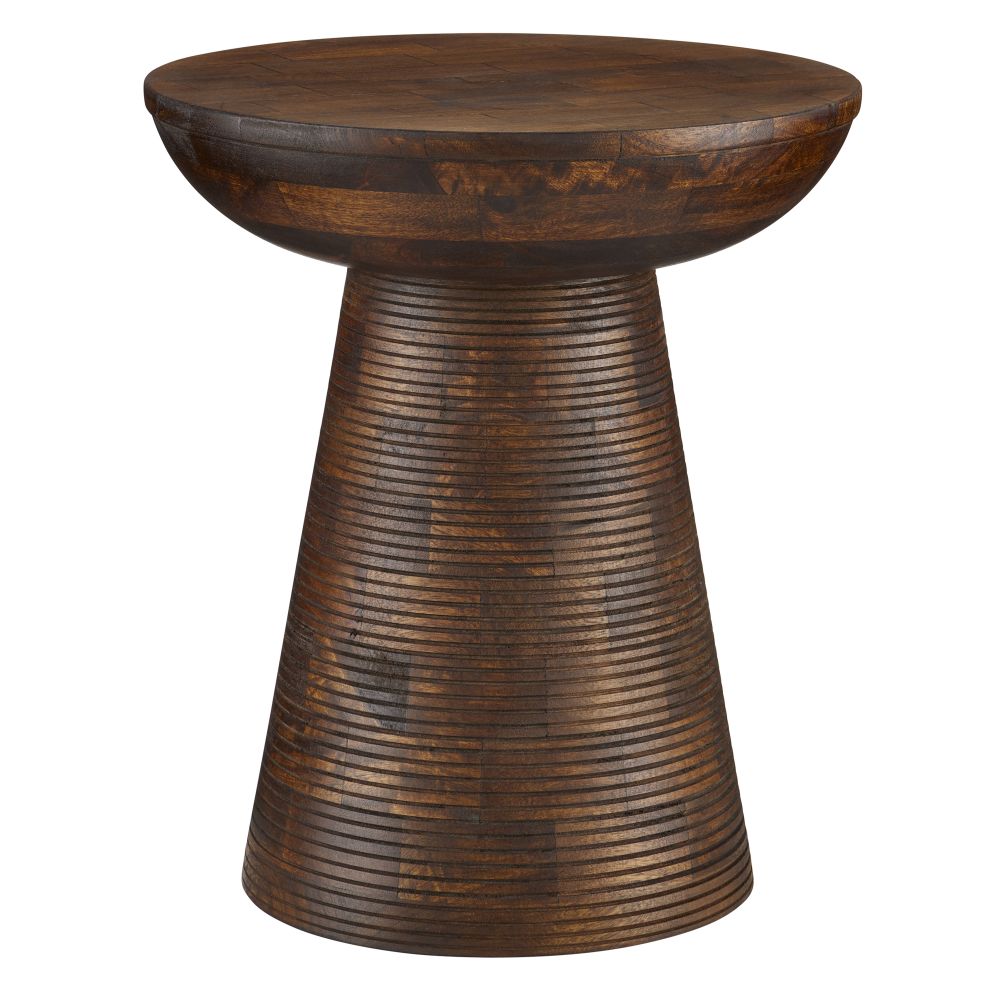 Currey and Company 3000-0237 Gati Umber Accent Table
