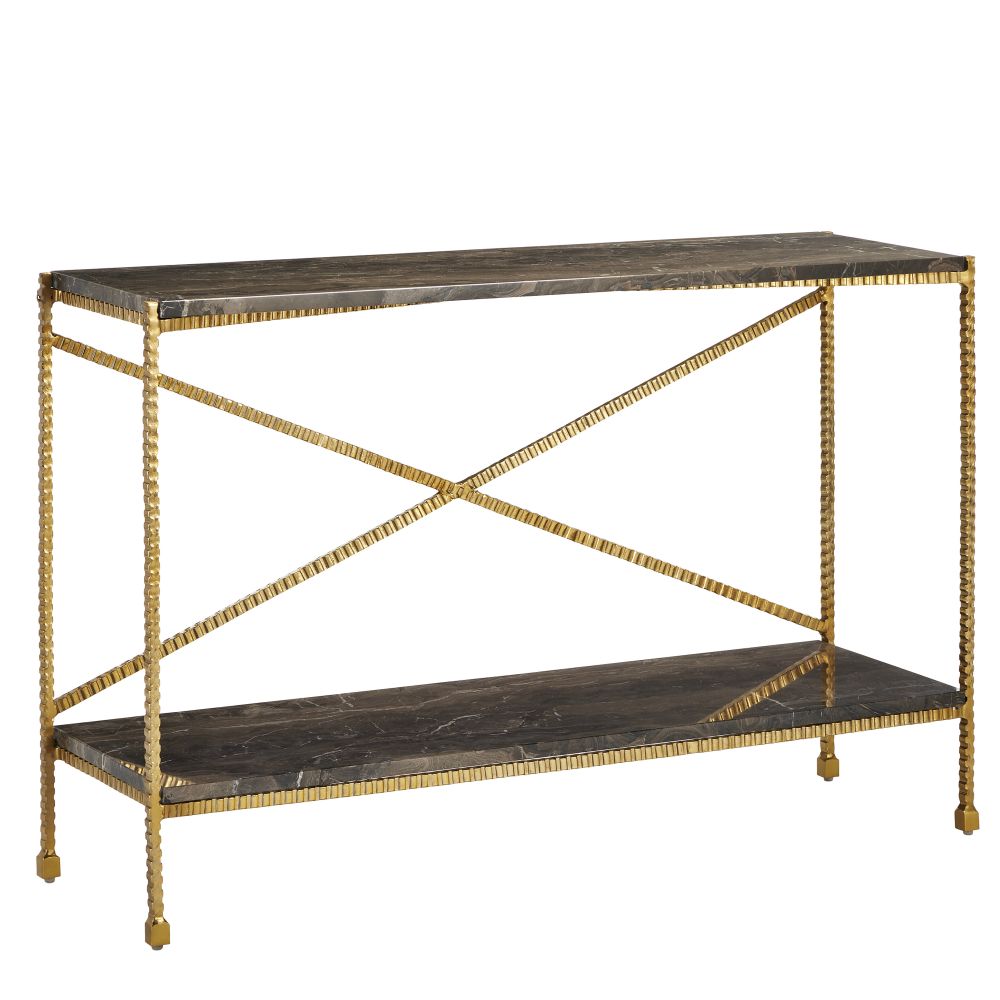 Currey and Company 4000-0173 Flying Gold Console Table