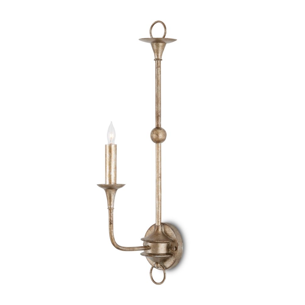 Currey & Company 5000-0215 Nottaway Bronze Wall Sconce in Pyrite Bronze / Smoke Wood