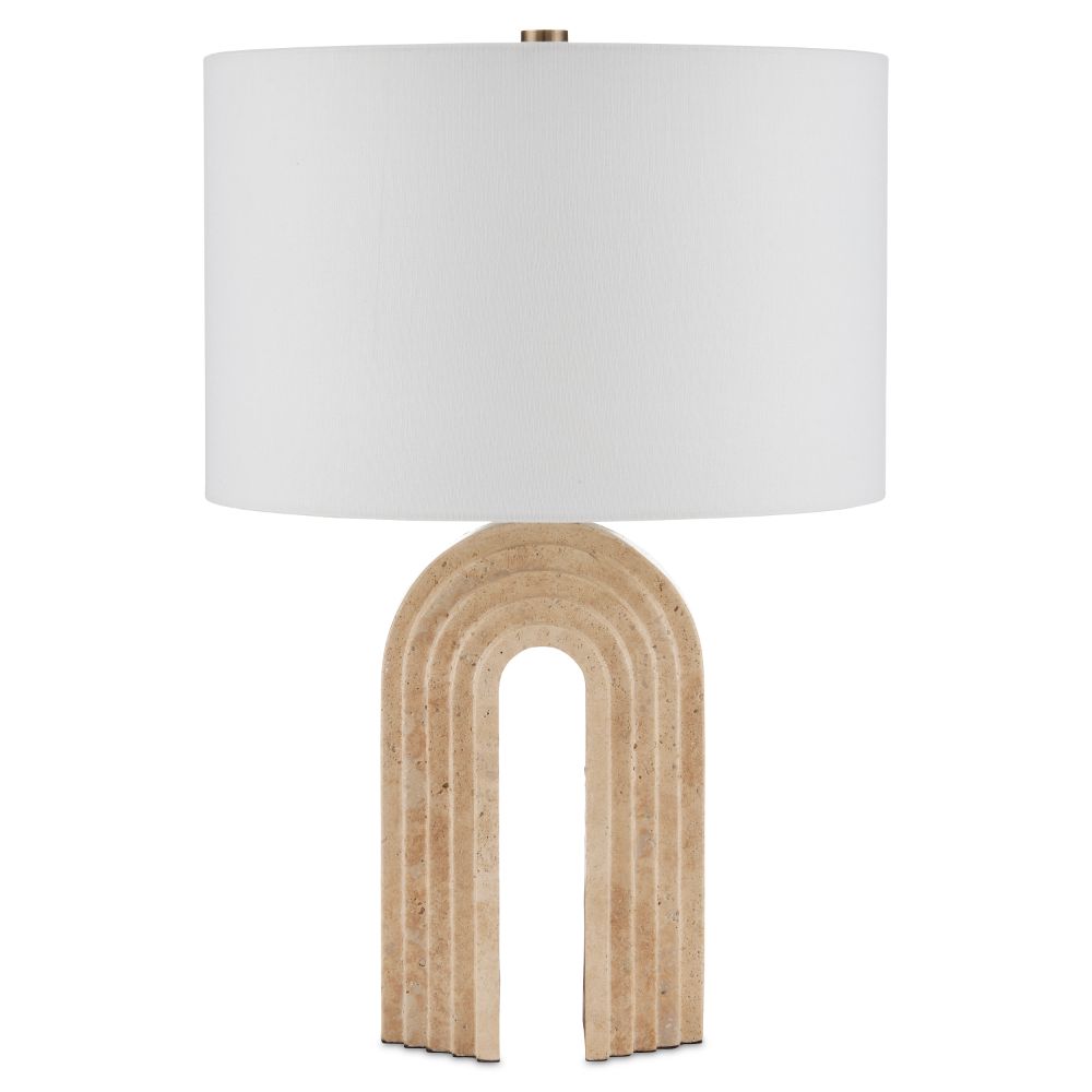 Currey & Company 6000-0916 Hippodrome Table Lamp in Natural