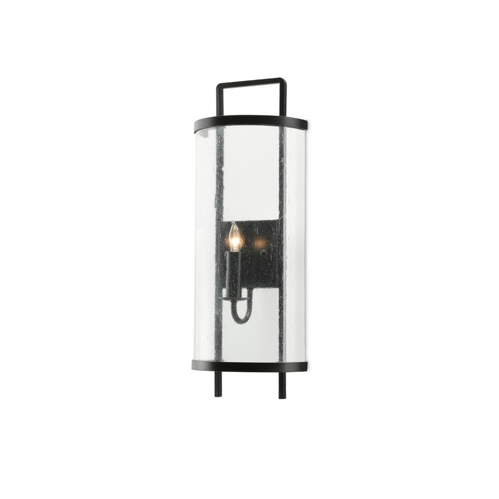 Currey & Company 5900-0040 Breakspear Wall Sconce in Antique Black