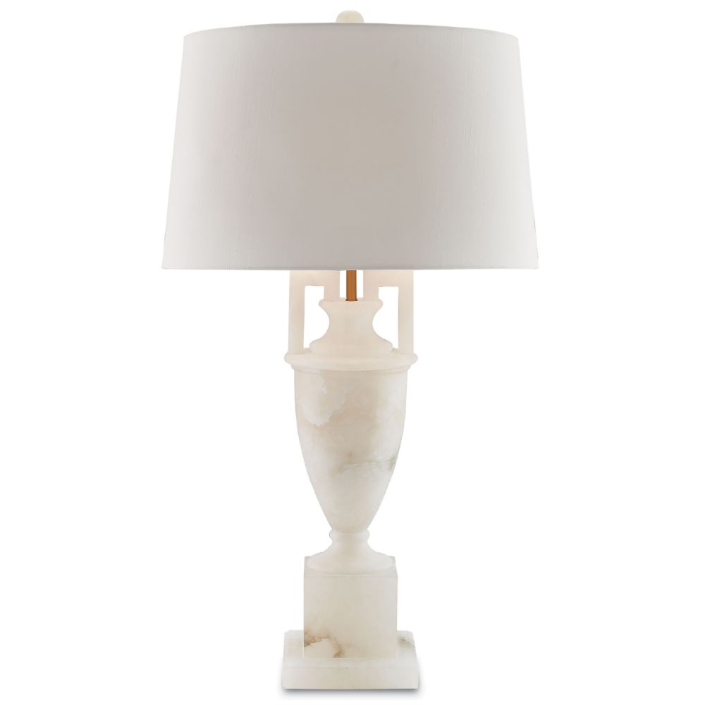 Currey & Company 6000-0035 Clifford Table Lamp in Natural/Coffee Bronze