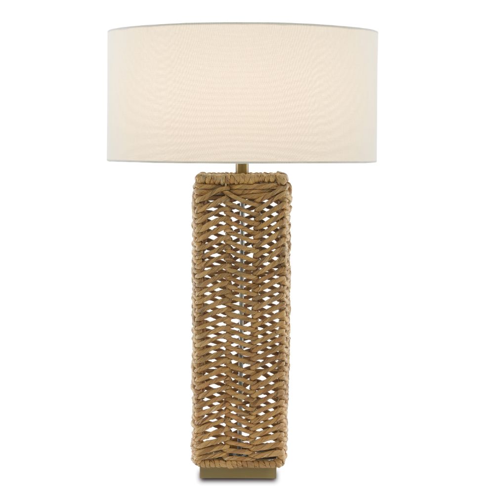 Currey & Company 6000-0680 Torquay Table Lamp in Natural