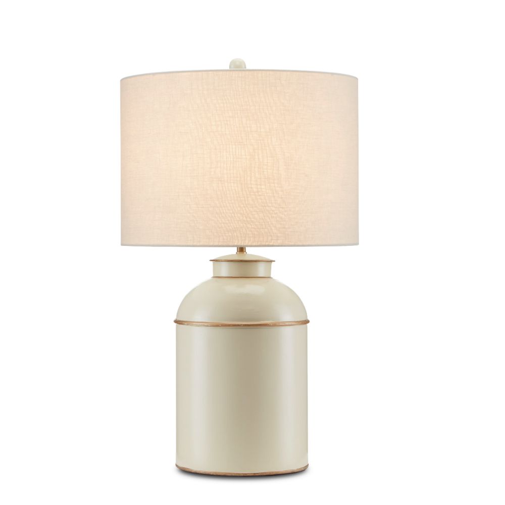 Currey & Company 6000-0704 London Ivory Table Lamp in Ivory/Gold