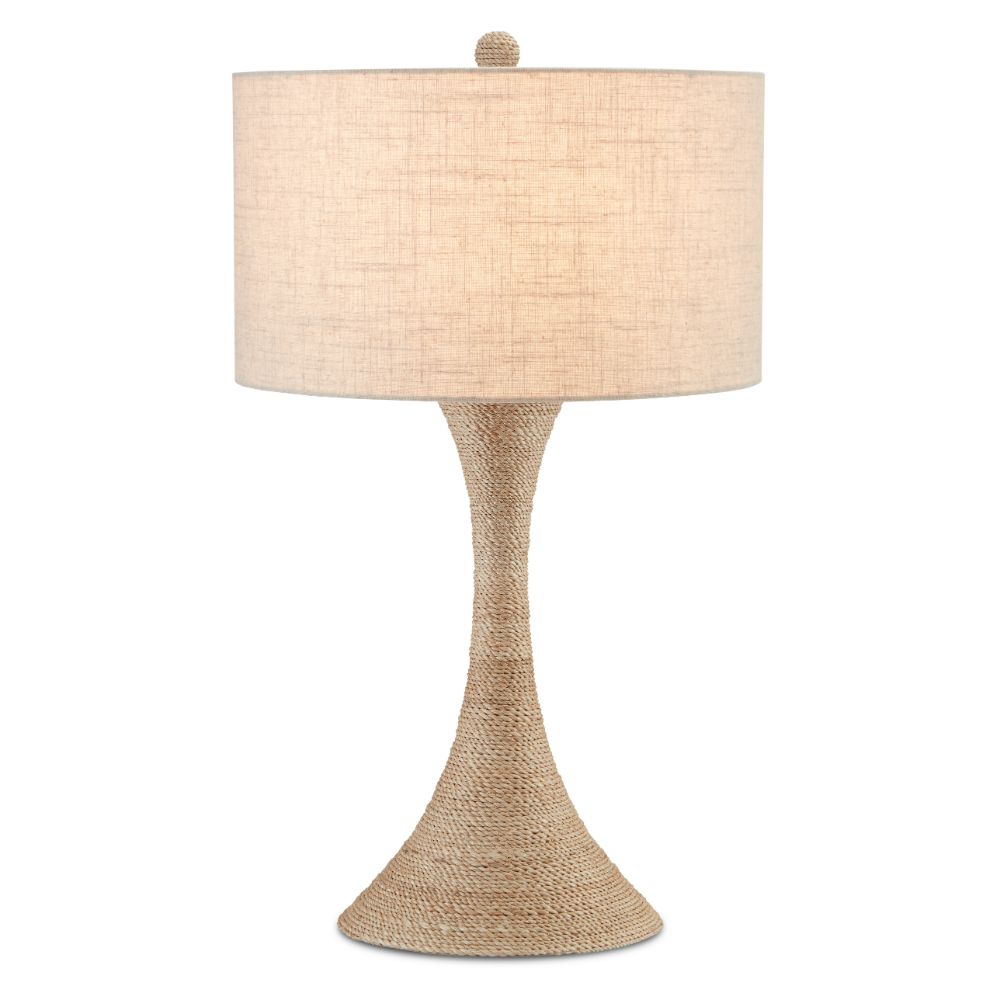 Currey & Company 6000-0734 Shiva Table Lamp in Natural Rope