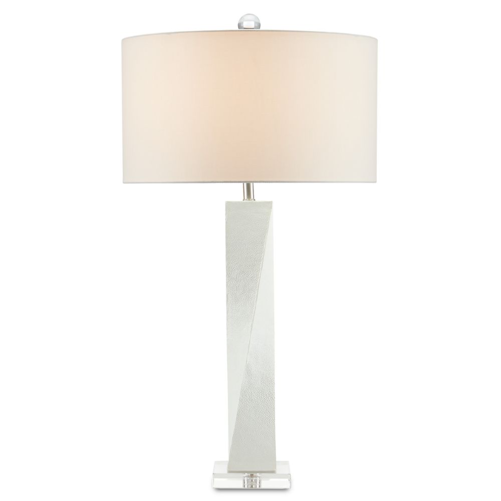 Currey & Company 6000-0746 Chatto White Table Lamp