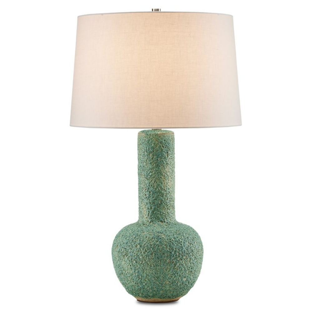 Currey & Company 6000-0799 Manor Table Lamp in Moss Green