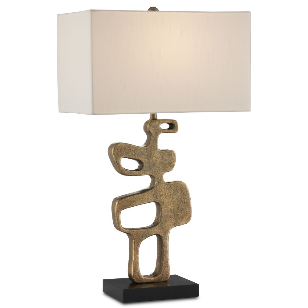 Currey and Company 6000-0884 Mithra Brass Table Lamp