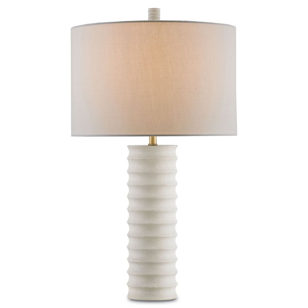 Currey & Company 6761 Snowdrop Table Lamp in Natural