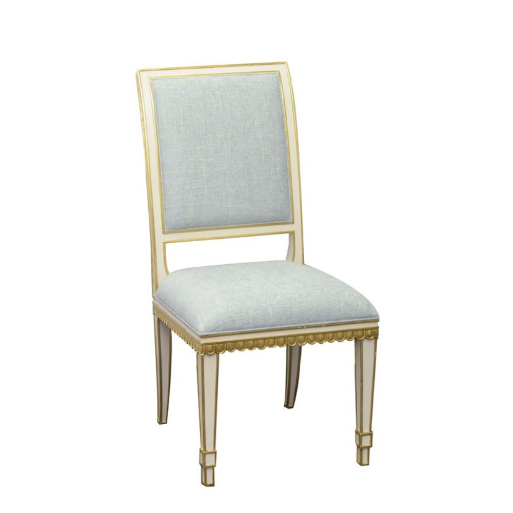 Currey and Company 7000-0153 Ines Ivory Chair, Mixology Moonstone