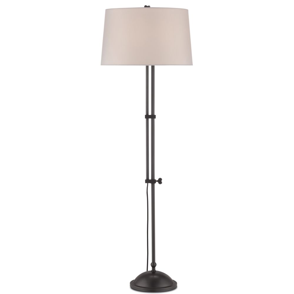 Currey & Company 8000-0055 Kilby Floor Lamp in Oil Rubbed Bronze
