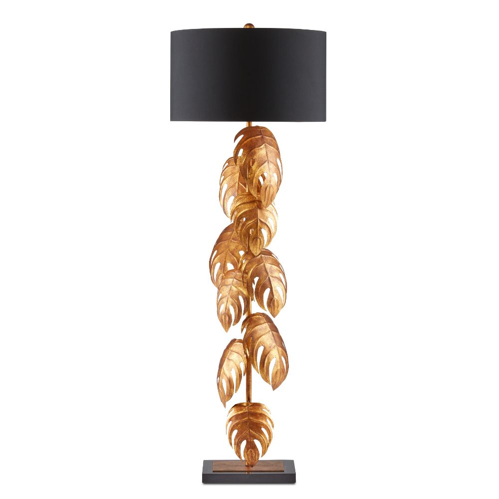 Currey & Company 8000-0108 Irvin Floor Lamp in Vintage Gold