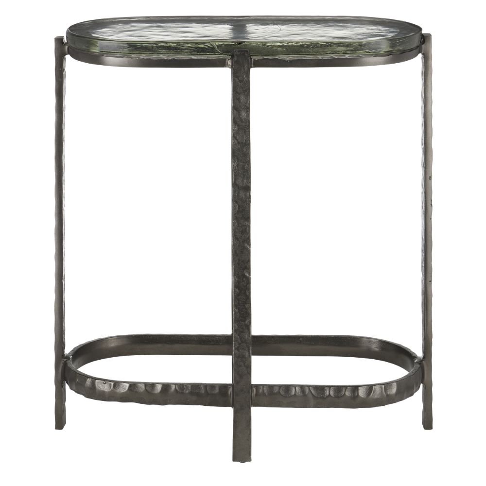 Currey & Company 4000-0159 Acea Graphite Side Table