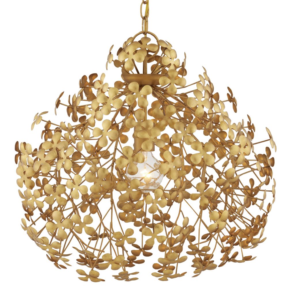 Currey and Company 9000-1088 Cloverfield Gold Pendant